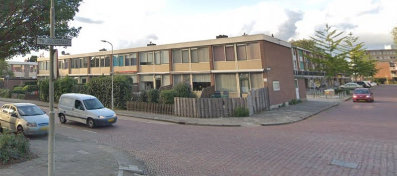 Foto van de locatie van de werkzaamheden in de Twijderstraat in Gorinchem