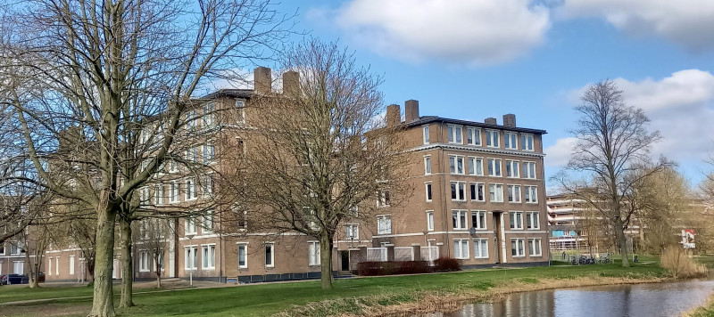 foto van een VvE gebouw in Gildenwijk Gorinchem