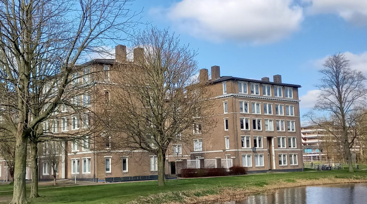 foto van een VvE gebouw in Gildenwijk Gorinchem