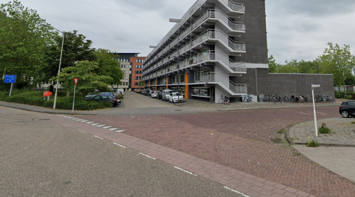 Foto van de locatie van de werkzaamheden in de Schelluinsestaat en Bullekeslaan